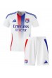 Olympique Lyonnais Alexandre Lacazette #10 Babyklær Hjemme Fotballdrakt til barn 2024-25 Korte ermer (+ Korte bukser)